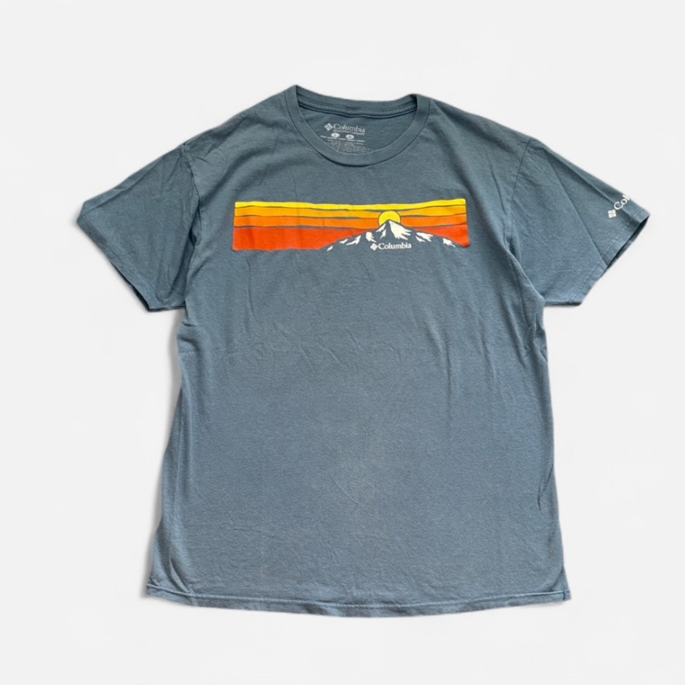 Columbia Men's Blue Mountain Stripe Tee
